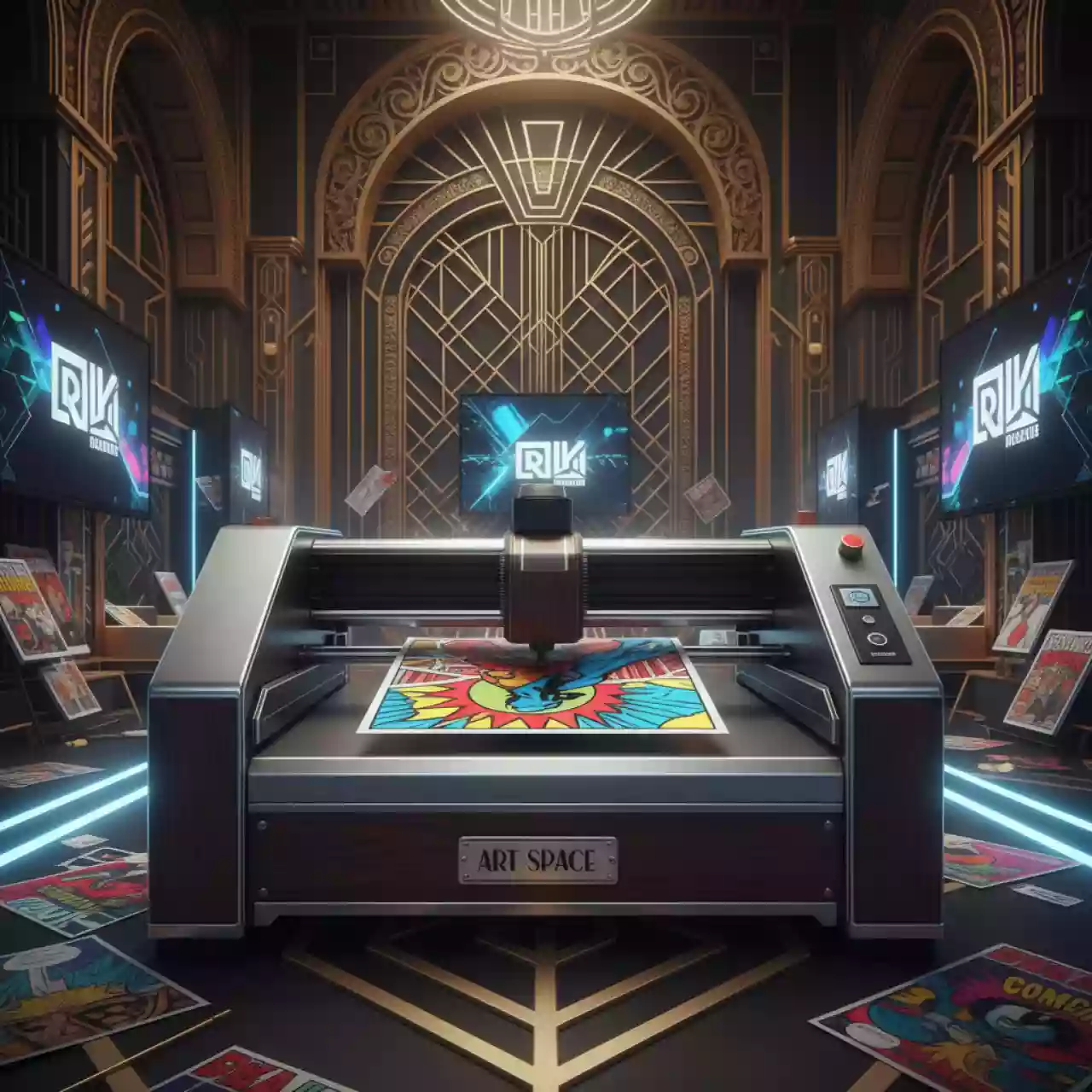 Аренда Режущего плоттера IECHO PK 0705 в санатории «Черноморье» — ART SPACE