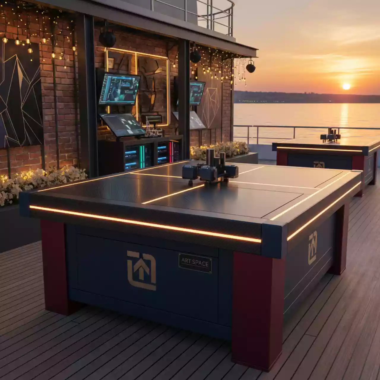 Аренда Режущий плоттер iECHO BK4 1311 на VIP теплоходе (Морпорт Сочи) — ART SPACE