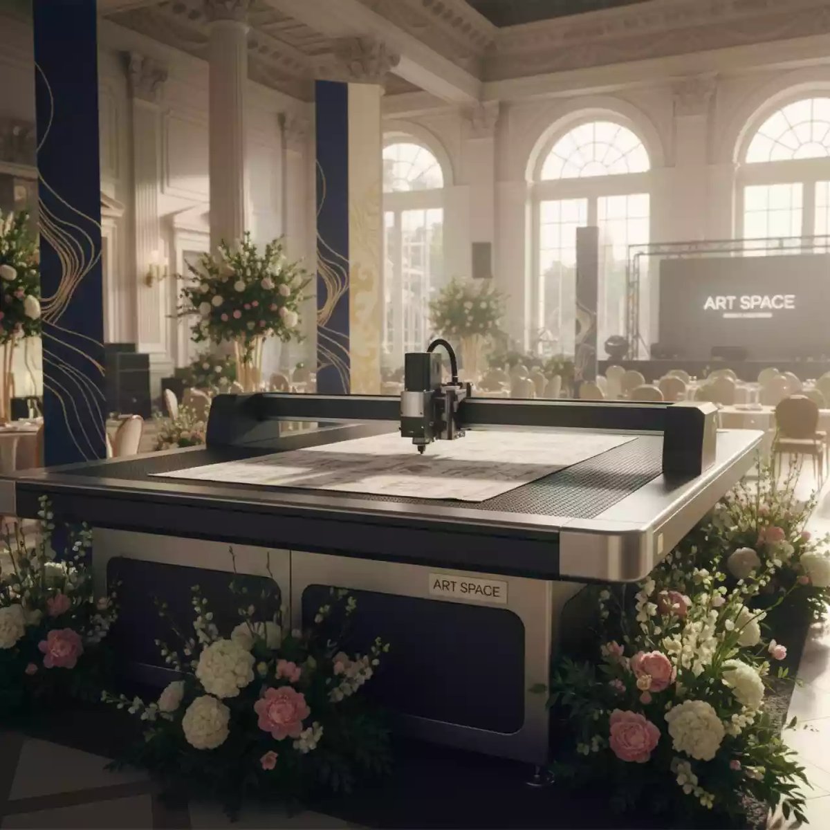 Аренда Режущий плоттер iECHO BK4 2011 в банкетном зале «Дельфин» — ART SPACE