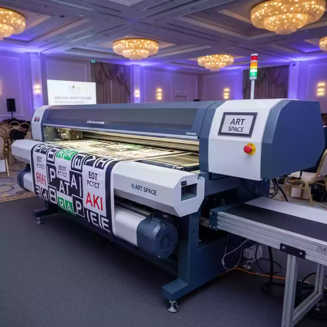 Аренда Режущий плоттер iECHO TK4S 2516 с конвейером и дополнительной станцией AKI EOT PCT в Rixos Krasnaya Polyana — ART SPACE