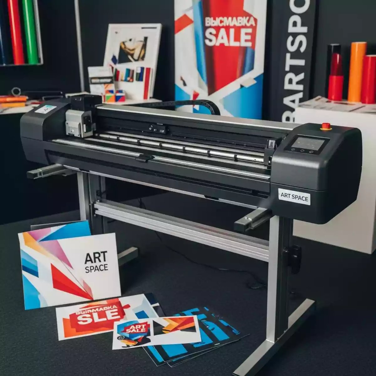 Аренда Режущий плоттер MasterCutter D 24 со стендом ПО Singmaster в Гранд Отель Поляна — ART SPACE