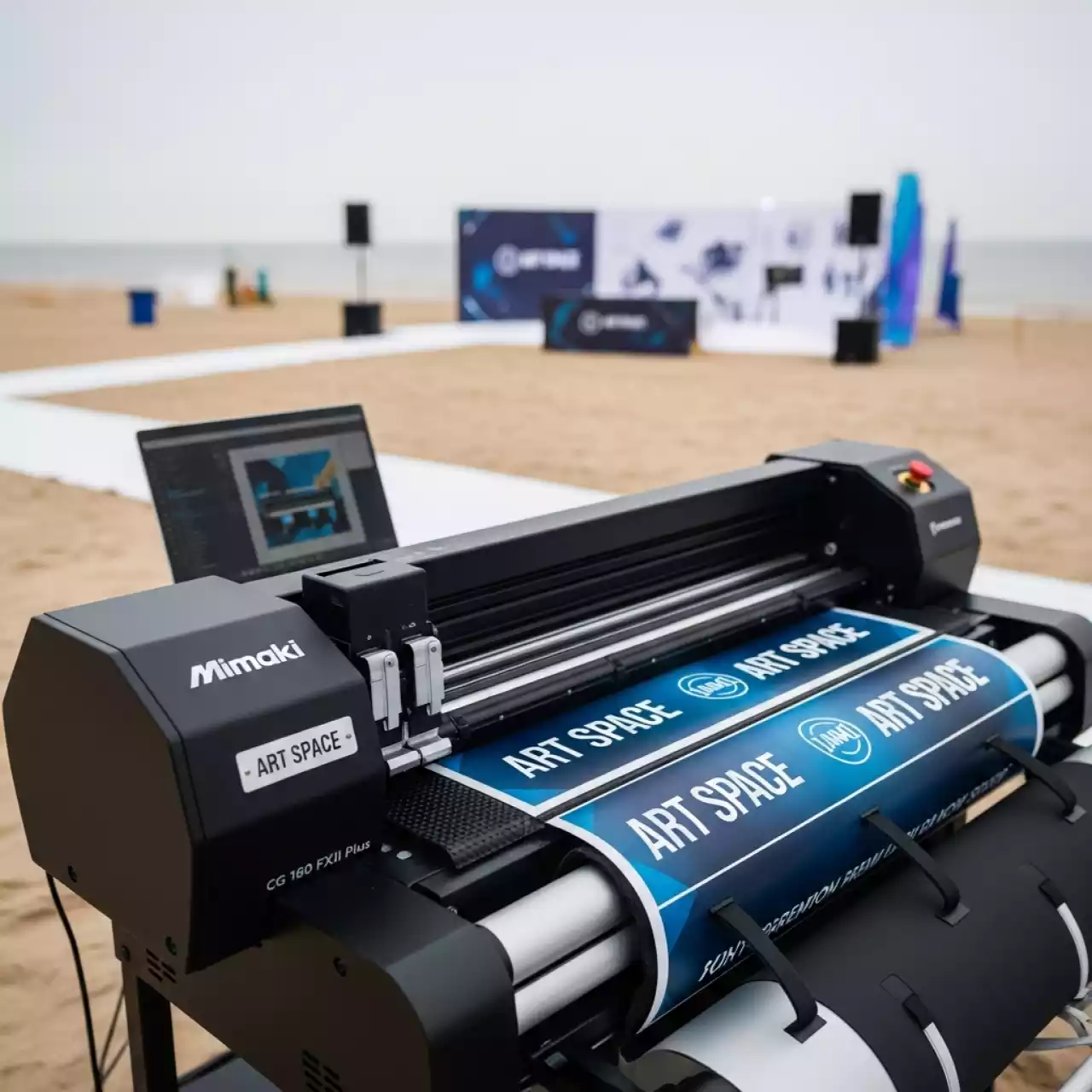 Аренда Режущий плоттер Mimaki CG 160 FXII Plus на пляже «Мандарин» — ART SPACE