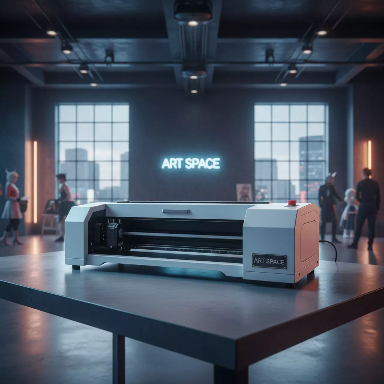 Аренда Режущий плоттер Silhouette Cameo 4 Plus белый в Imeretinskiy Hotel — ART SPACE