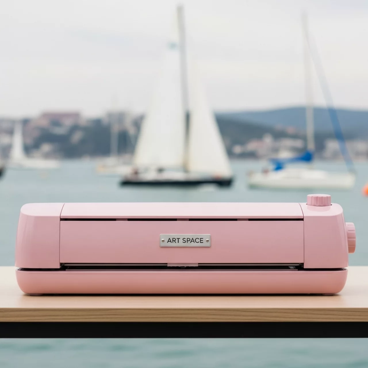 Аренда Режущий плоттер Silhouette Cameo 4 розовый на парусной регате (Сочи) — ART SPACE