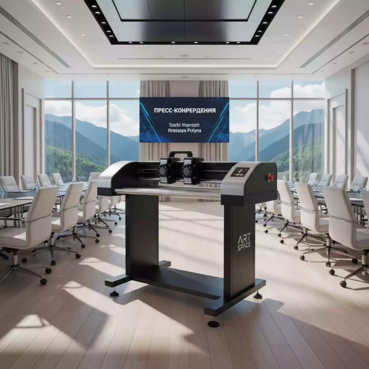 Аренда Режущий плоттер SummaCut D 160R 2E в Sochi Marriott Krasnaya Polyana — ART SPACE