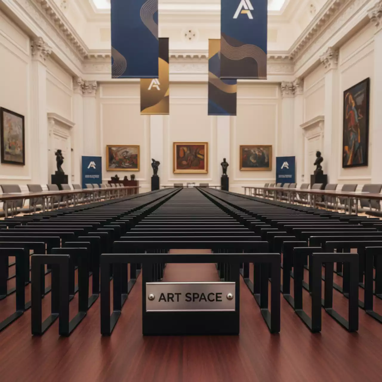 Аренда Ригель для календаря 150 мм черный 100 штук в этно-парке «Моя Россия» — ART SPACE