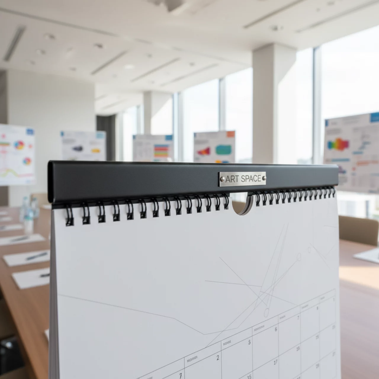 Аренда Ригель для календаря 200 мм черный в отеле Radisson Lazurnaya — ART SPACE