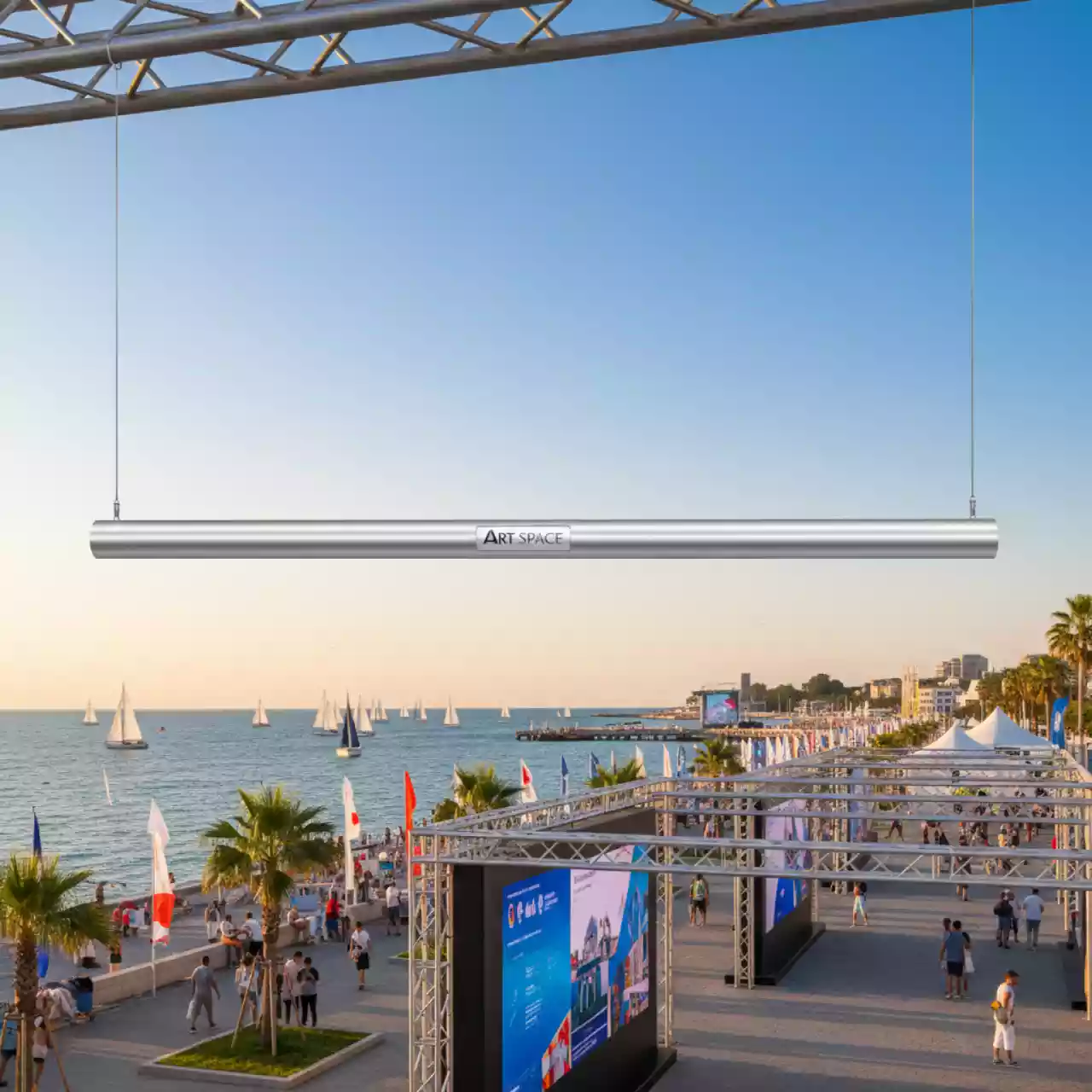 Аренда Ригель для календаря 250 мм 1000 серебряных Сочи — ART SPACE