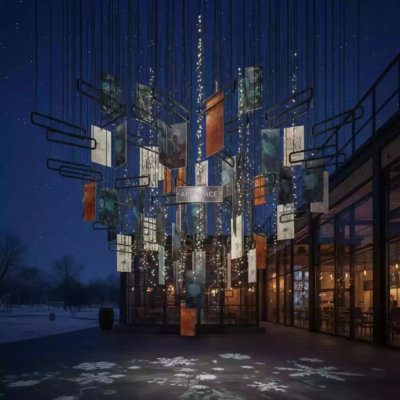 Аренда Ригель для календаря 250 мм 100 черных в ресторане «Магадан» — ART SPACE