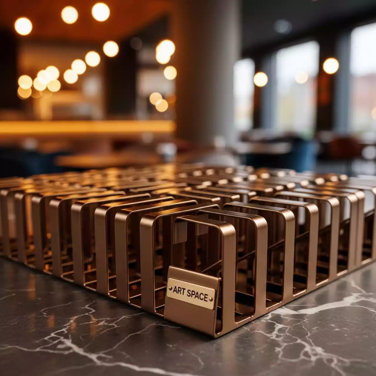 Аренда Ригель для календаря 290 мм 100 шт бронзовых в ресторане «Высота 5642» — ART SPACE