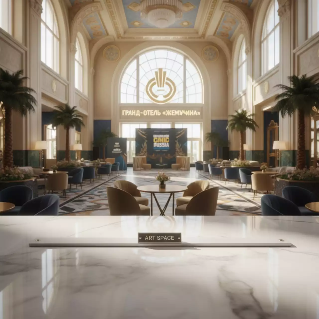 Аренда Ригель для календаря 400 мм 1000 шт белых в гранд-отеле «Жемчужина» — ART SPACE