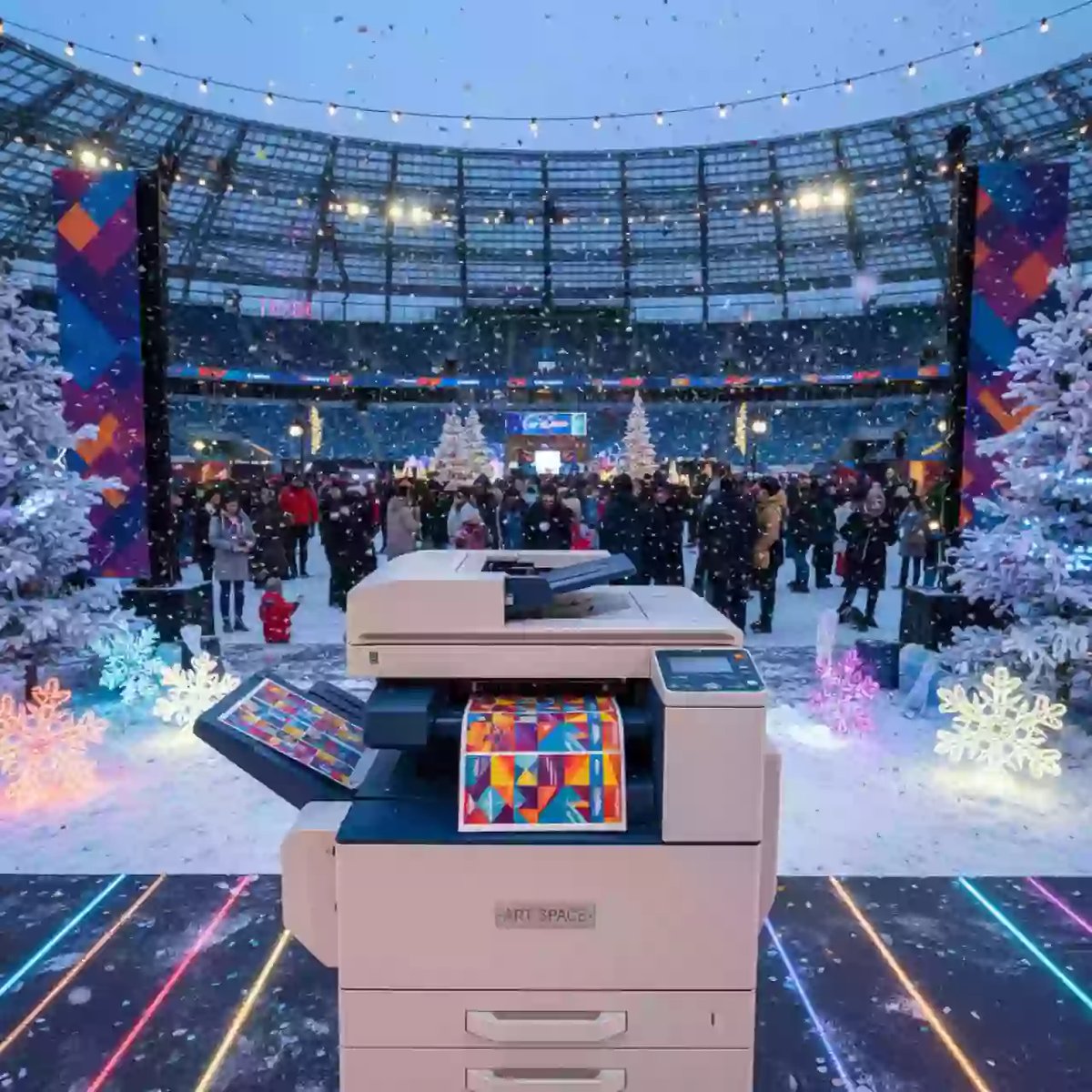 Аренда RISO Master CZ TYPE10 A4 в VK Stadium Sirius — ART SPACE