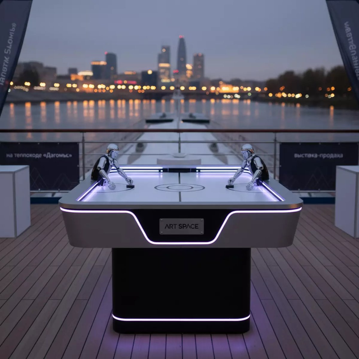 Аренда Робо хоккей на теплоходе «Дагомыс» — ART SPACE