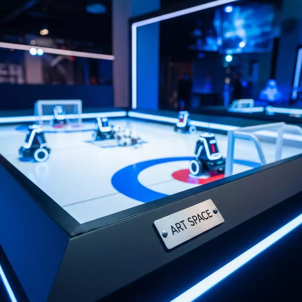 Аренда Робофутбол в Керлинговом центре «Ледяной куб» — ART SPACE