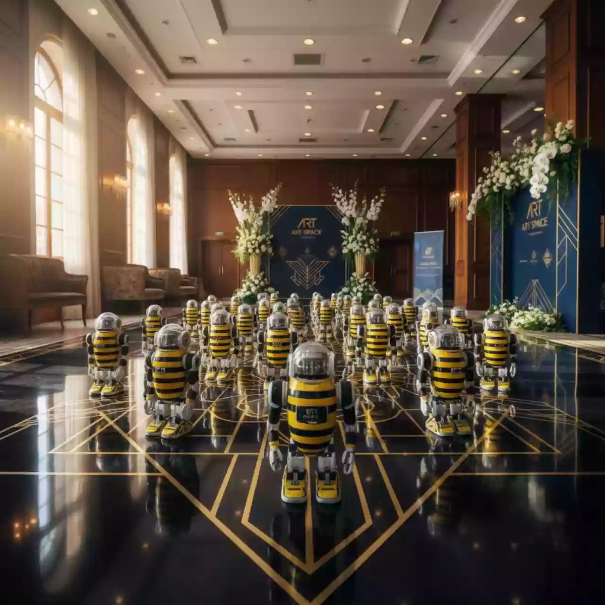 Аренда Робот Bee Bot в конгресс-холле отеля Жемчужина — ART SPACE