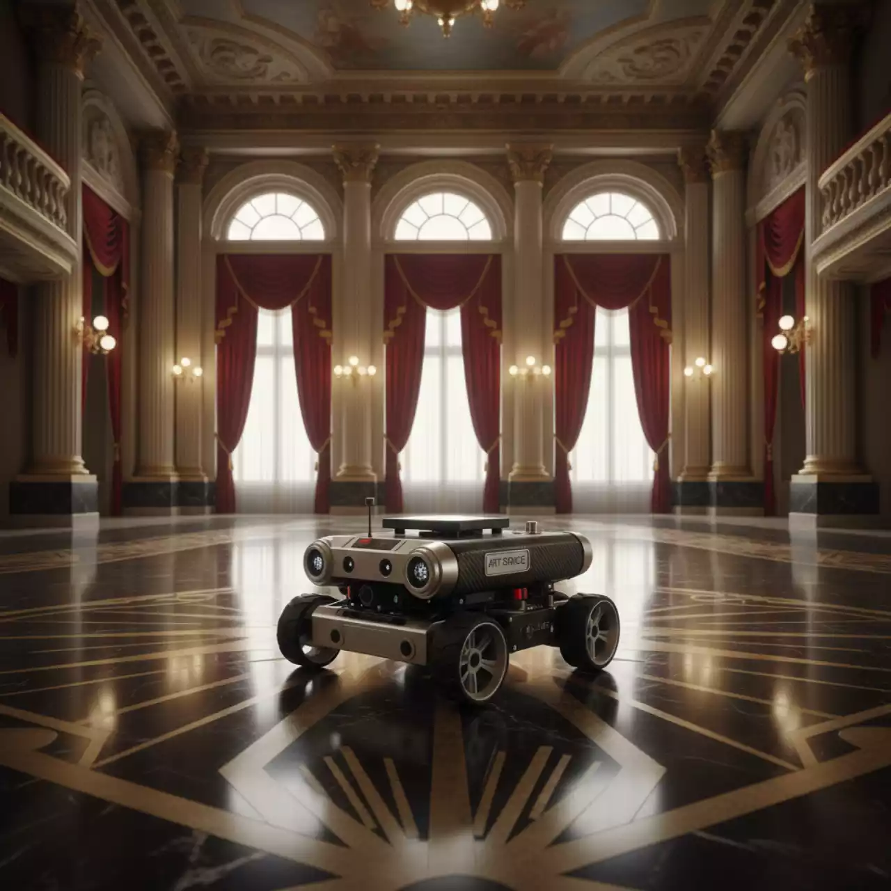 Аренда Робот мобильный Turtlebot3 для образовательных и исследовательских проектов в Зимнем театре — ART SPACE