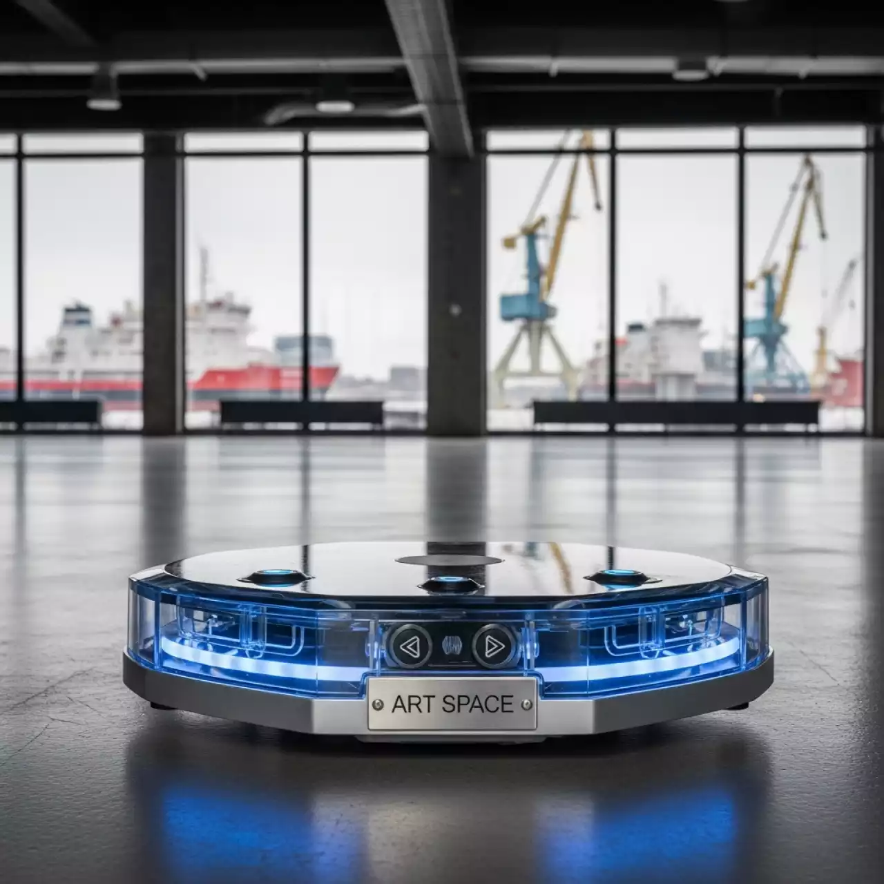 Аренда Робот программируемый Blue Bot в зале «Чайка» (Морпорт) — ART SPACE