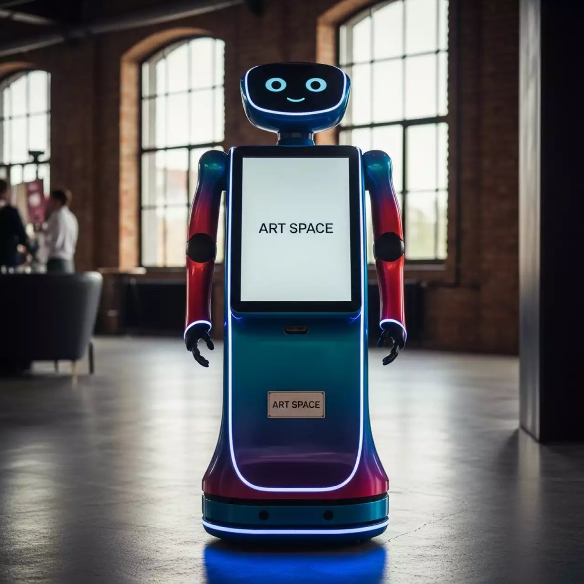 Аренда Робот промоутер в Маринс Парк Отеле — ART SPACE