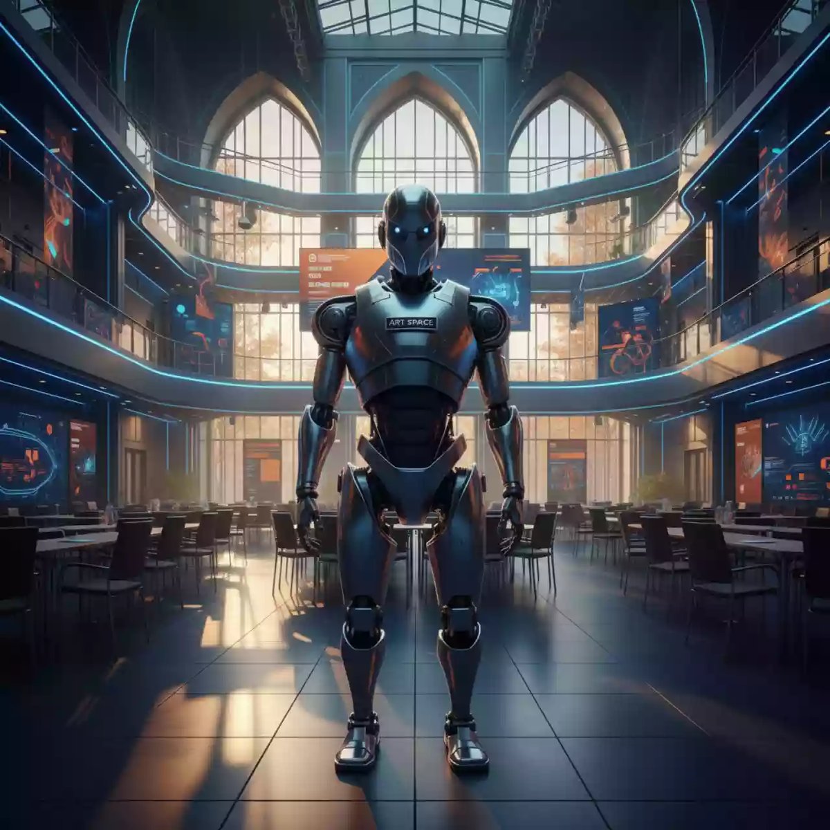 Аренда Робот R Bot 100 в Университете «Сириус» — ART SPACE