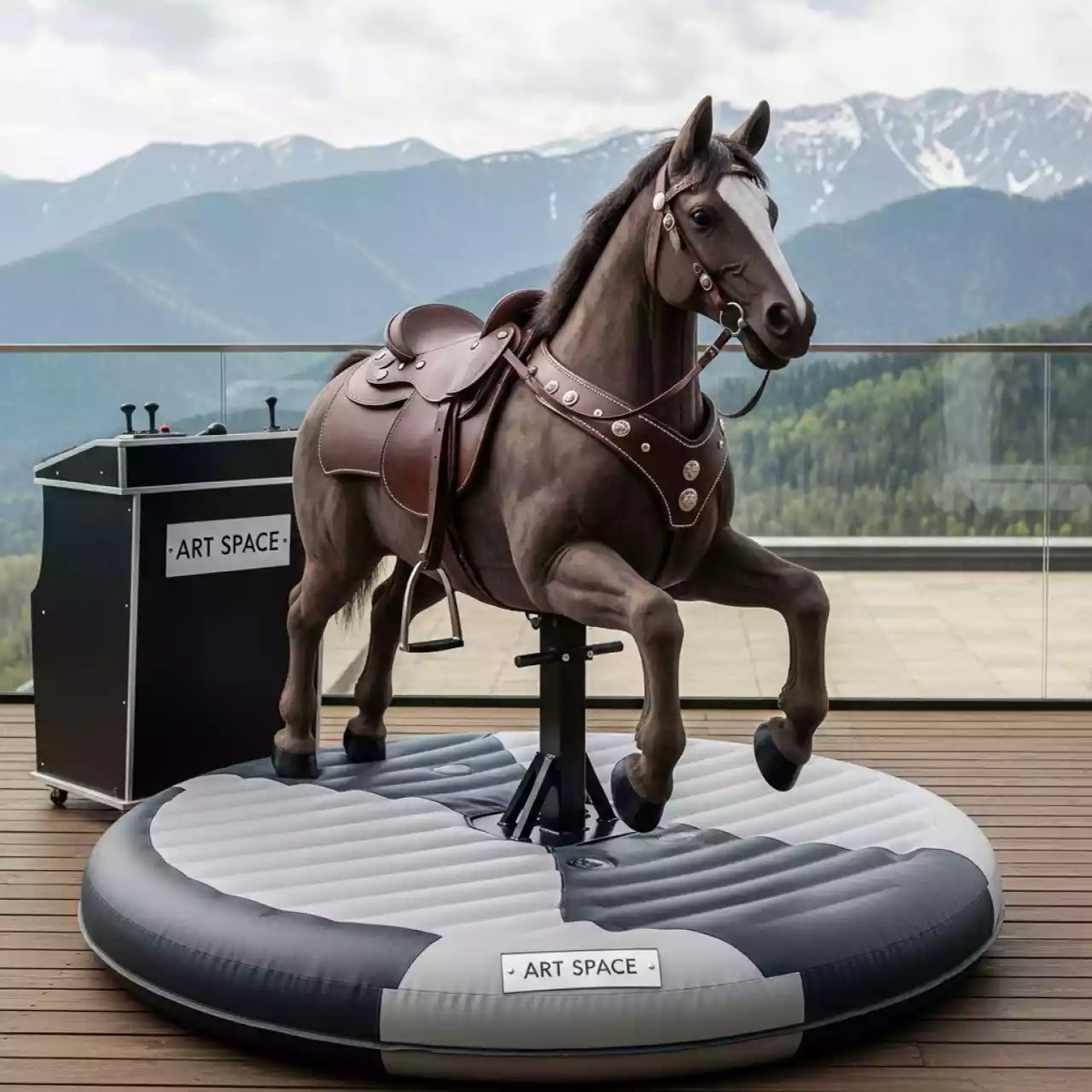 Аренда Родео "Конь" в Golden Tulip Rosa Khutor — ART SPACE