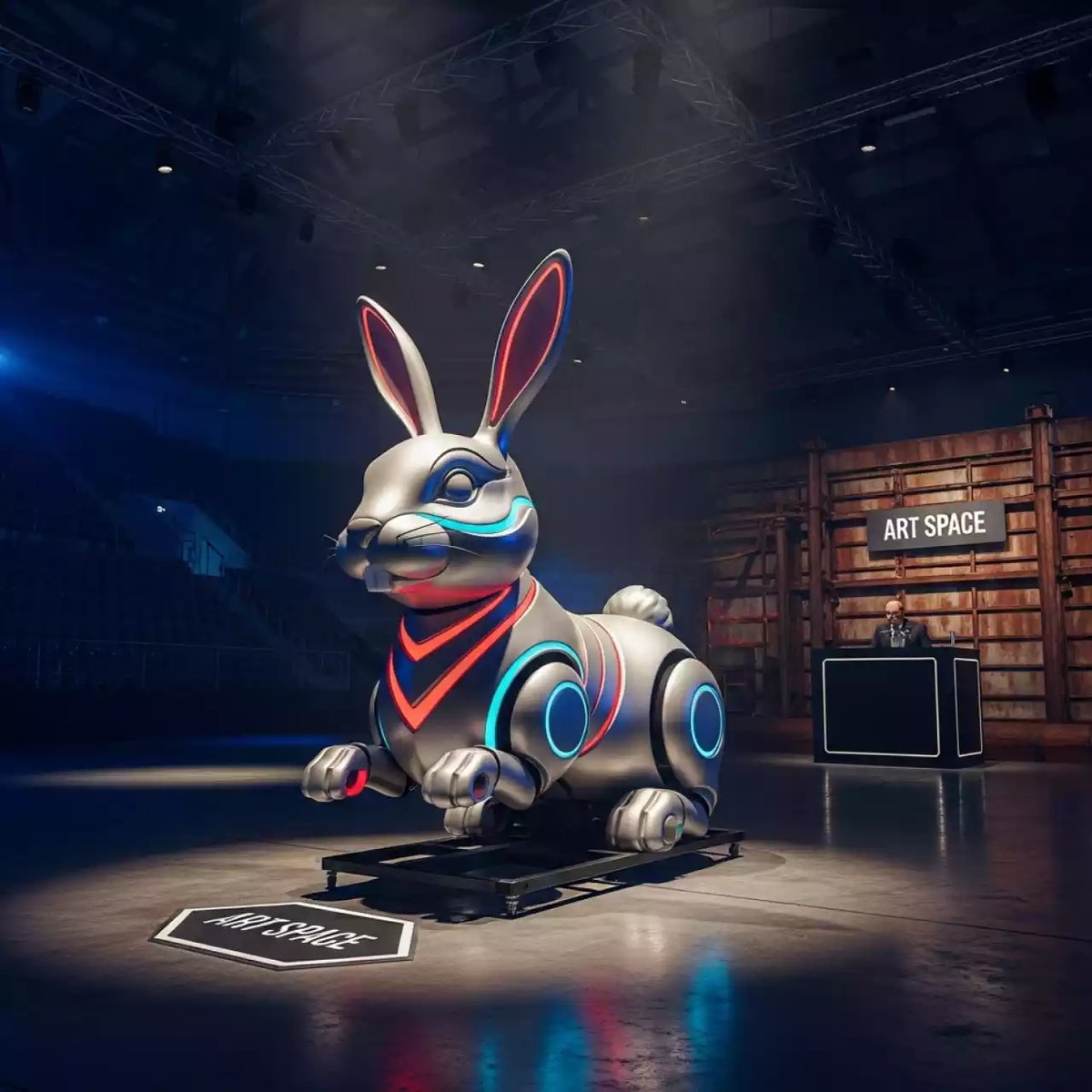 Аренда Родео «Кролик заяц» в ледовом дворце «Большой» — ART SPACE