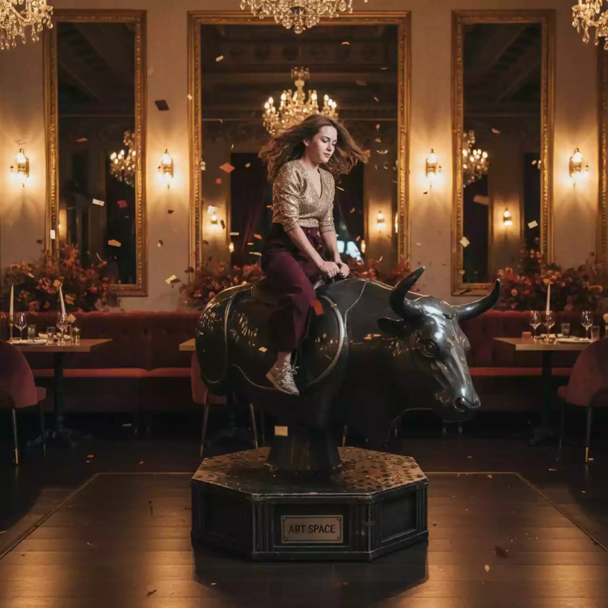 Аренда Родео механическое в ресторане «Сыроварня» — ART SPACE