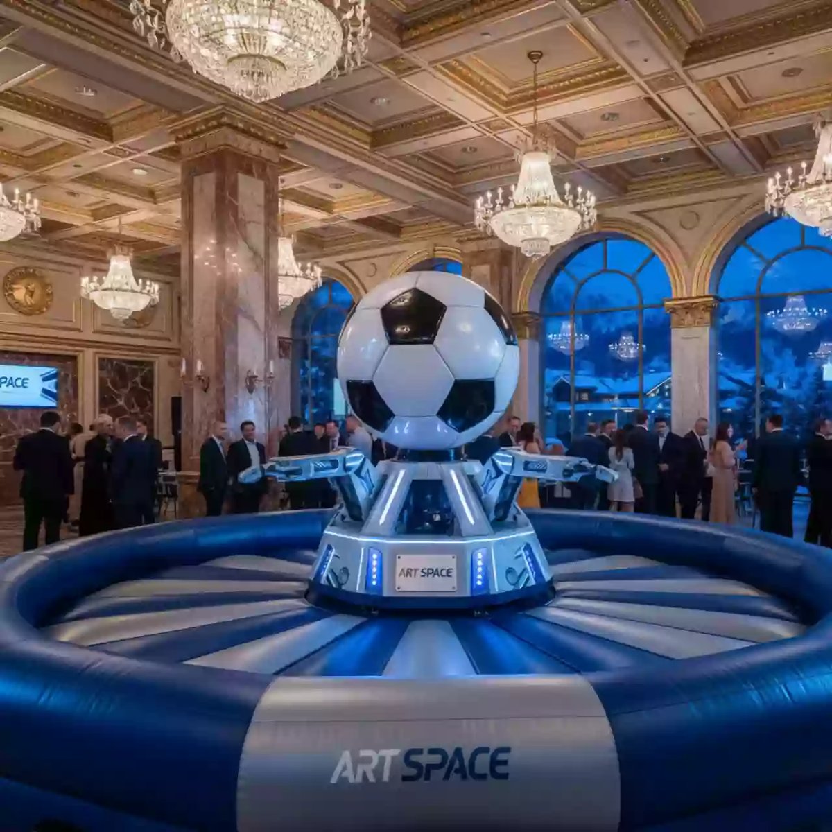 Аренда Родео мяч футбольный в казино «Сочи» — ART SPACE