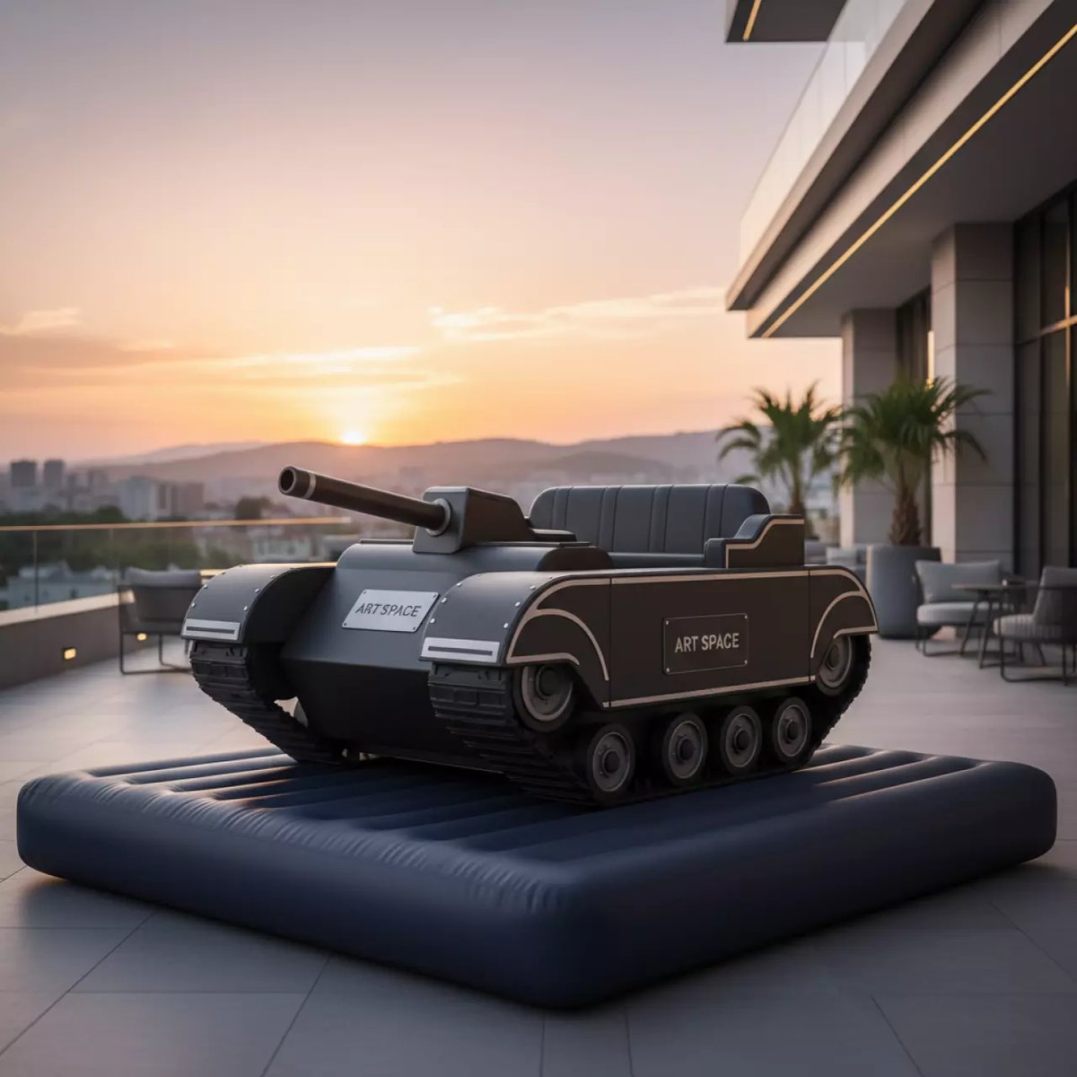 Аренда Родео Танк в Stella di Mosca — ART SPACE