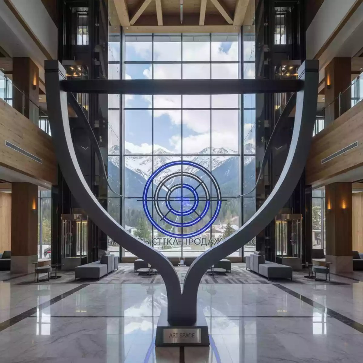 Аренда Рогатка "Летающие птицы" в Sochi Marriott Krasnaya Polyana — ART SPACE