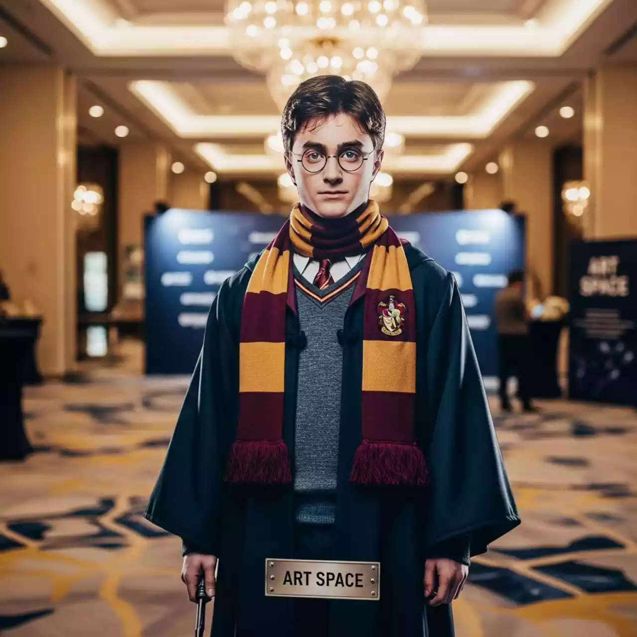 Аренда Ростовая фигура Гарри Поттер в Courtyard by Marriott Sochi — ART SPACE