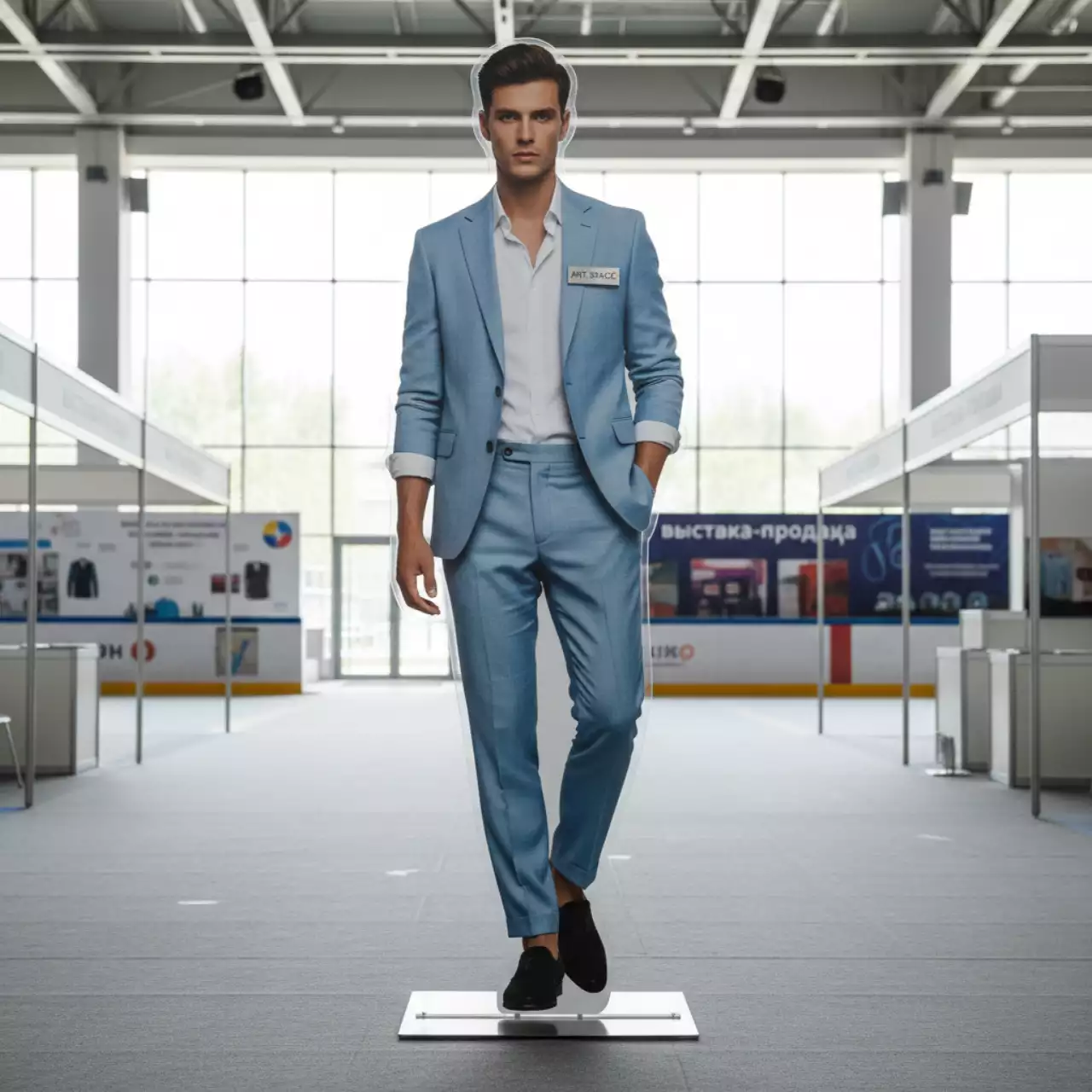 Аренда Ростовая фигура в ледовой арене «Шайба» — ART SPACE