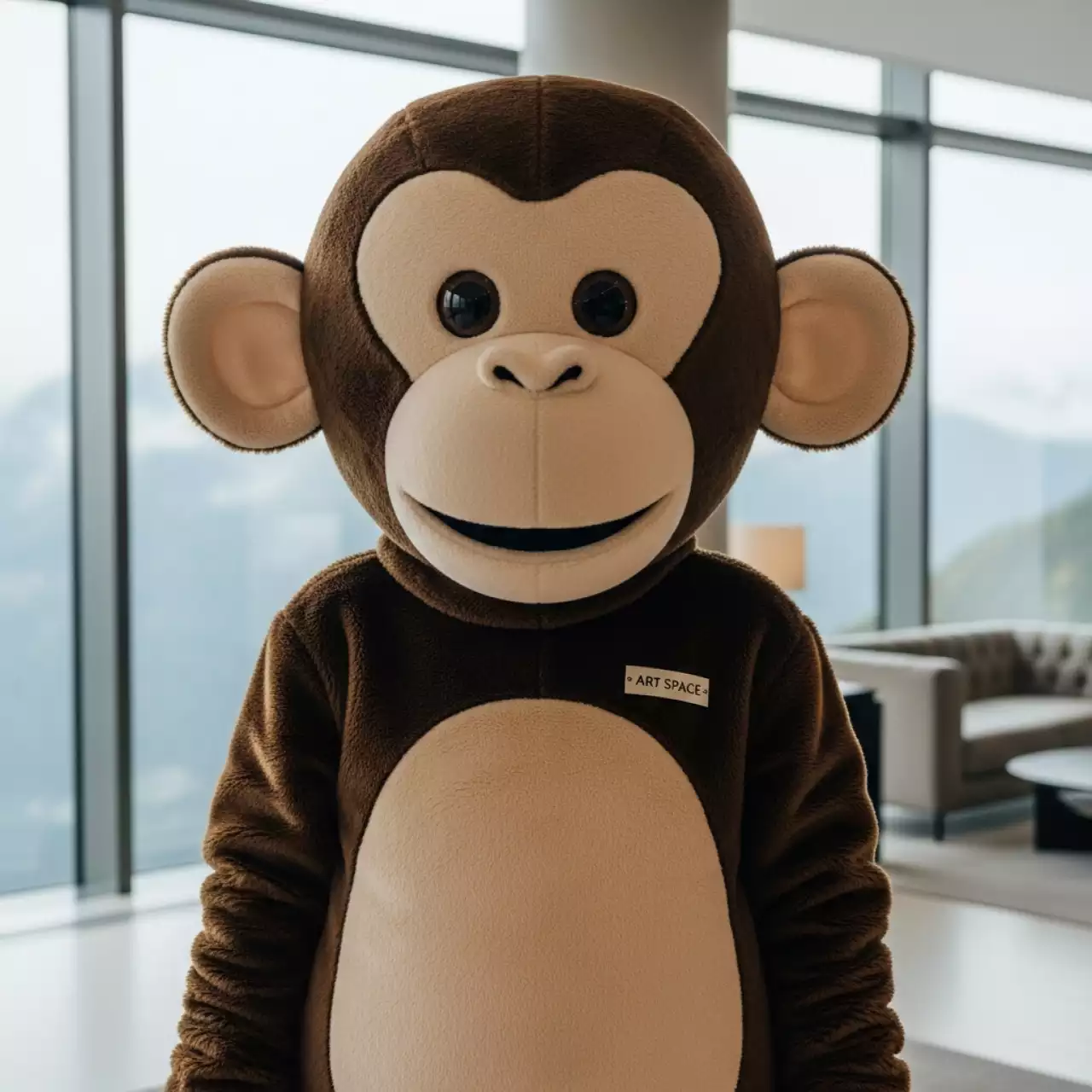 Аренда Ростовая кукла обезьянка в Поляна 1389 Отель и Спа — ART SPACE