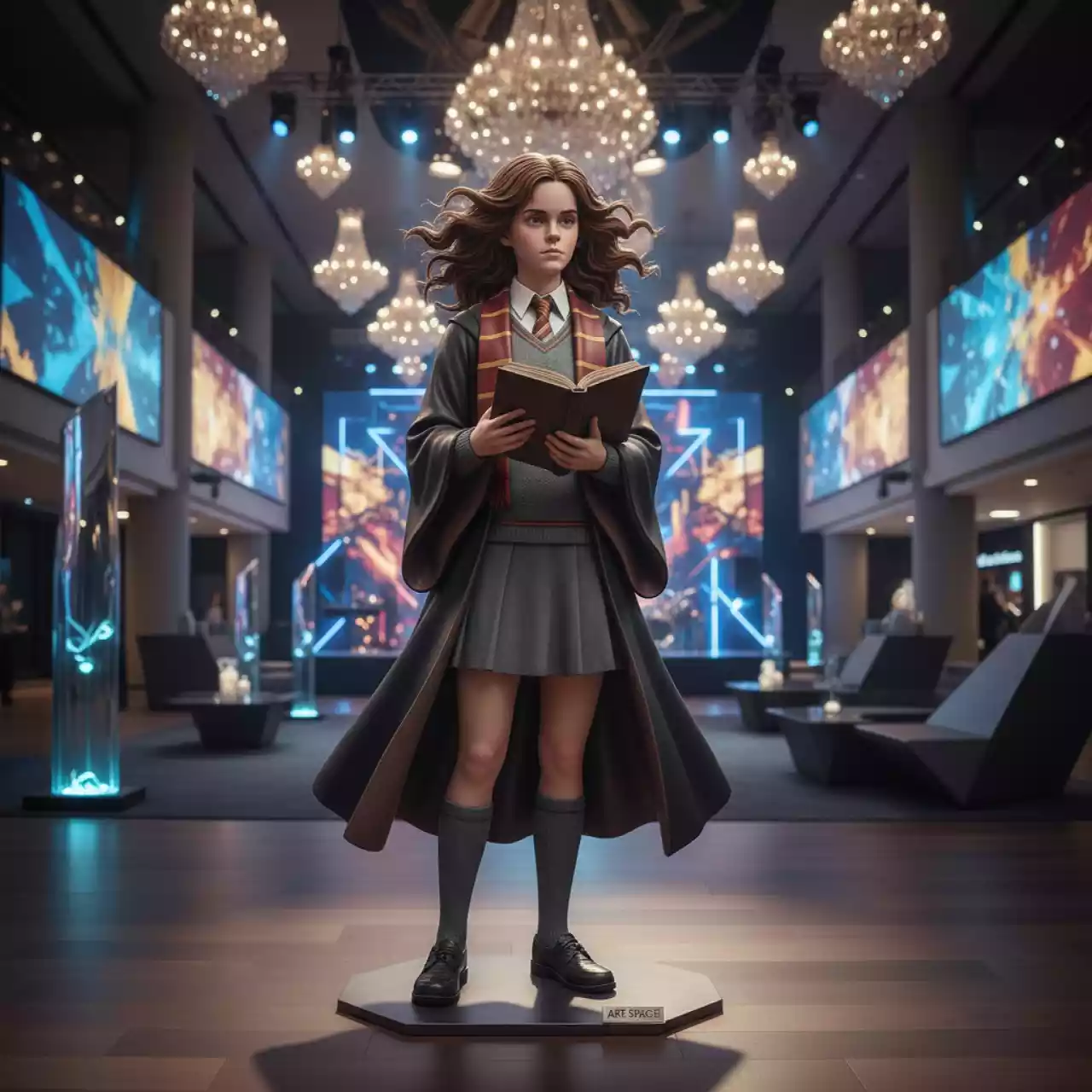 Аренда Ростовой фигуры Гермионы в Radisson Blu Resort & Congress Centre — ART SPACE