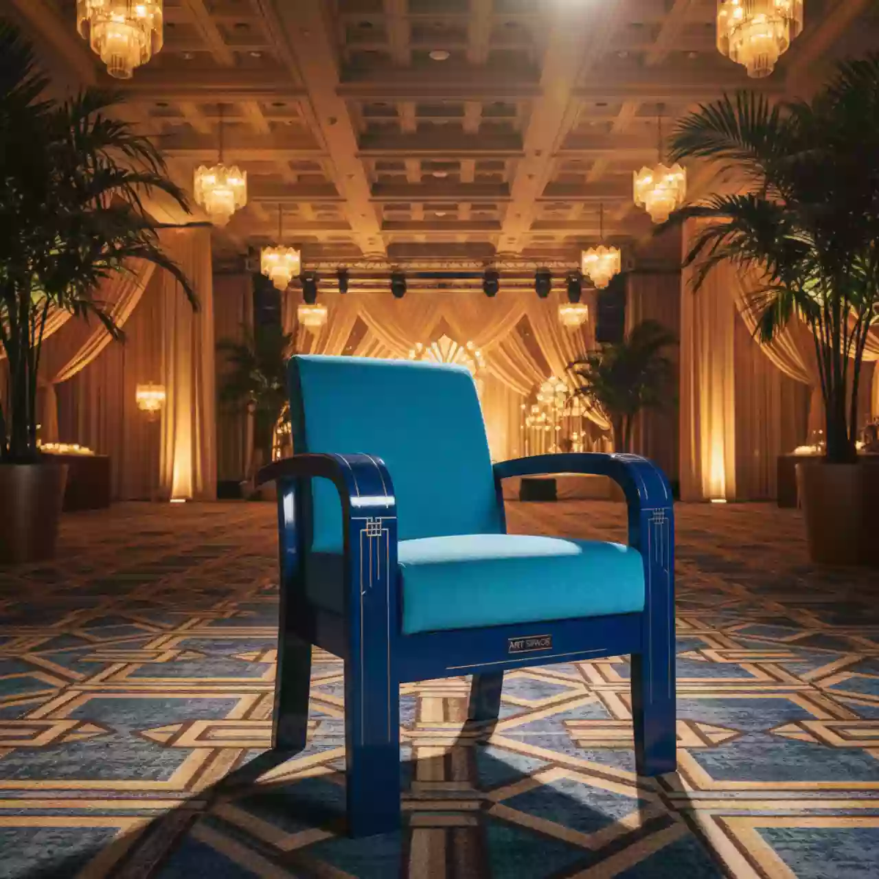 Аренда Роял вуд синий в казино «Сочи» — ART SPACE