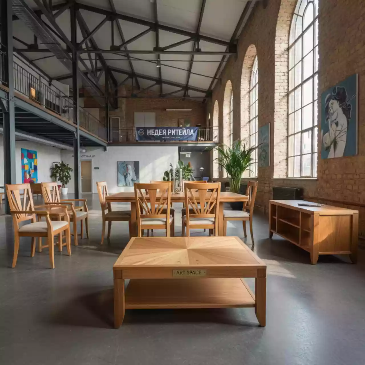 Аренда Роял вуд светлый в лофте «Студия 21» — ART SPACE