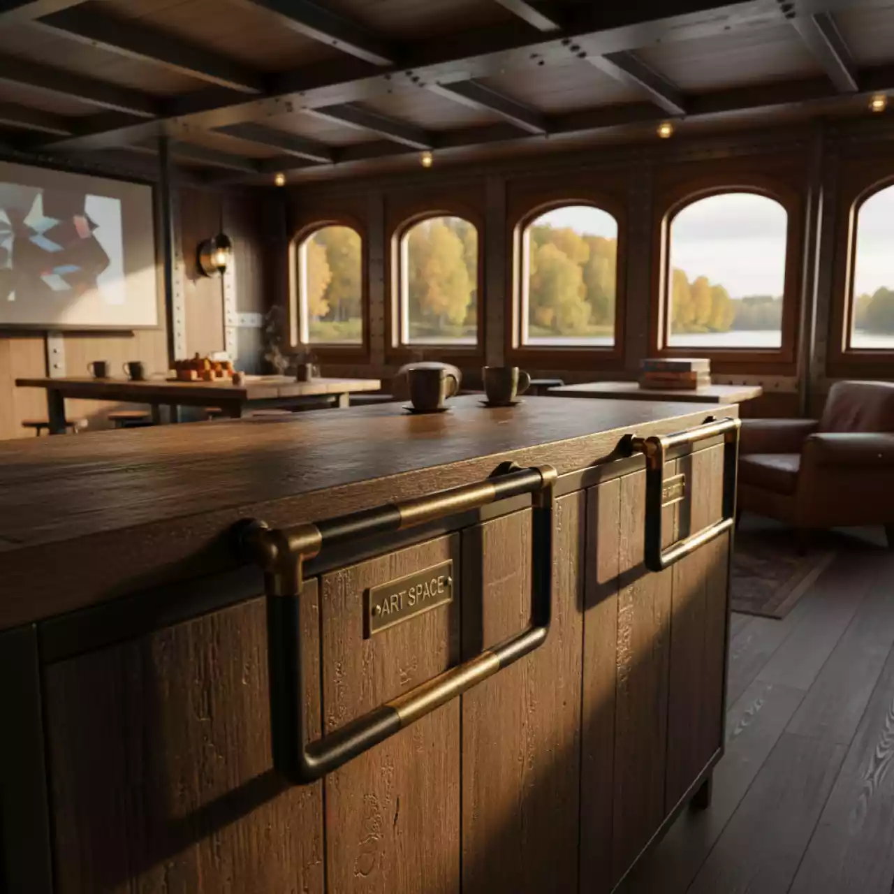 Аренда Ручки для мебели на теплоходе «Дагомыс» — ART SPACE