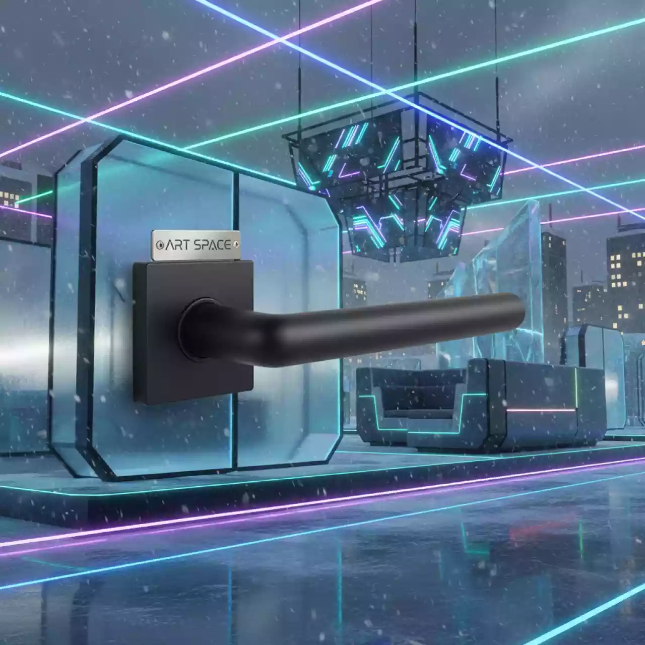 Аренда Ручки мебельные торцевые на Медальной площади — ART SPACE