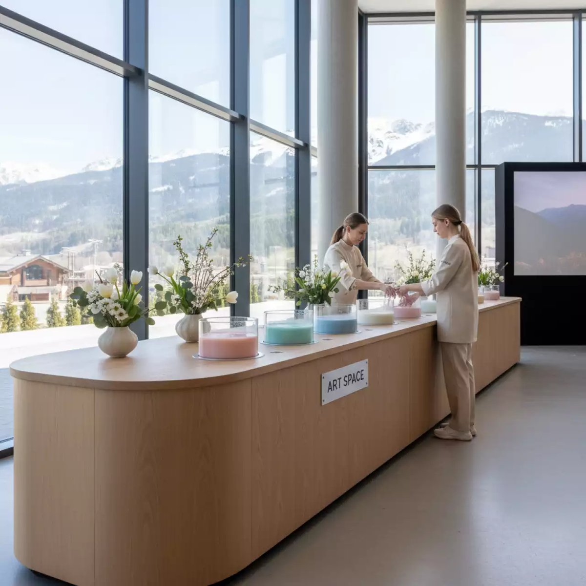 Аренда Ручки восковые Wax Hands в Radisson Hotel Rosa Khutor — ART SPACE