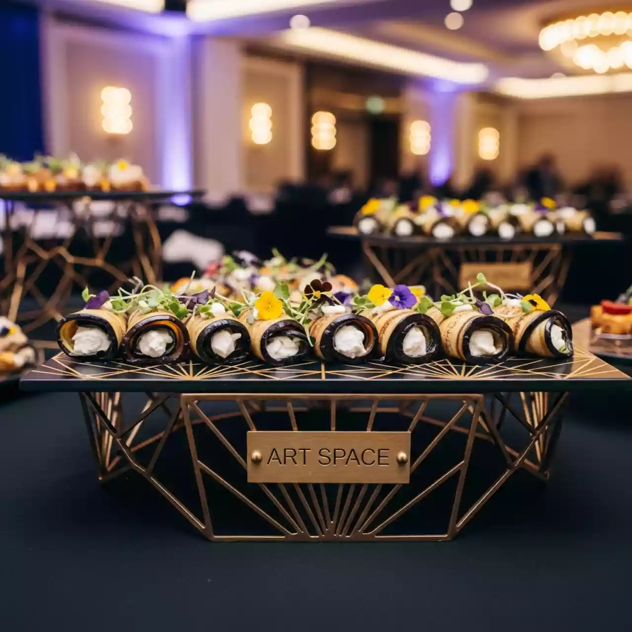 Аренда Рулетики из баклажанов в конгресс-холле отеля Жемчужина — ART SPACE