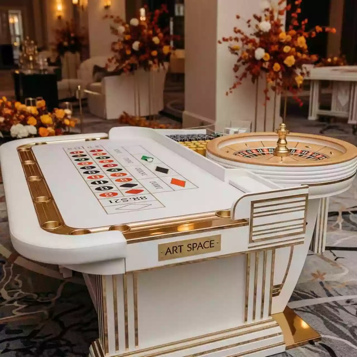 Аренда Рулетка Белое казино в Cosmos Sochi Hotel — ART SPACE