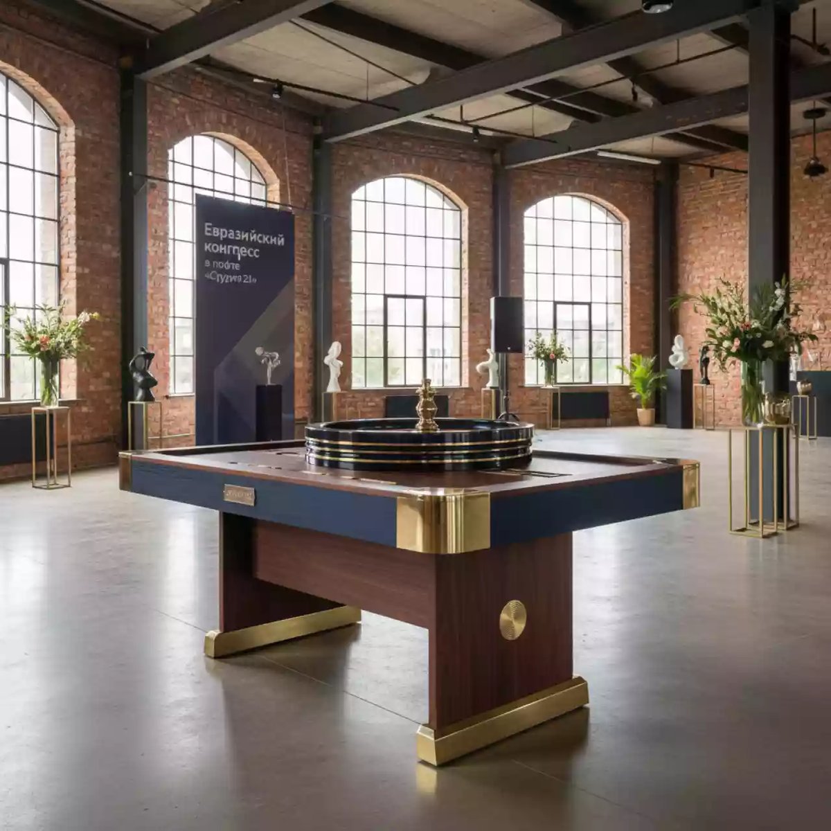 Аренда Рулетка скандинавская в лофте «Студия 21» — ART SPACE