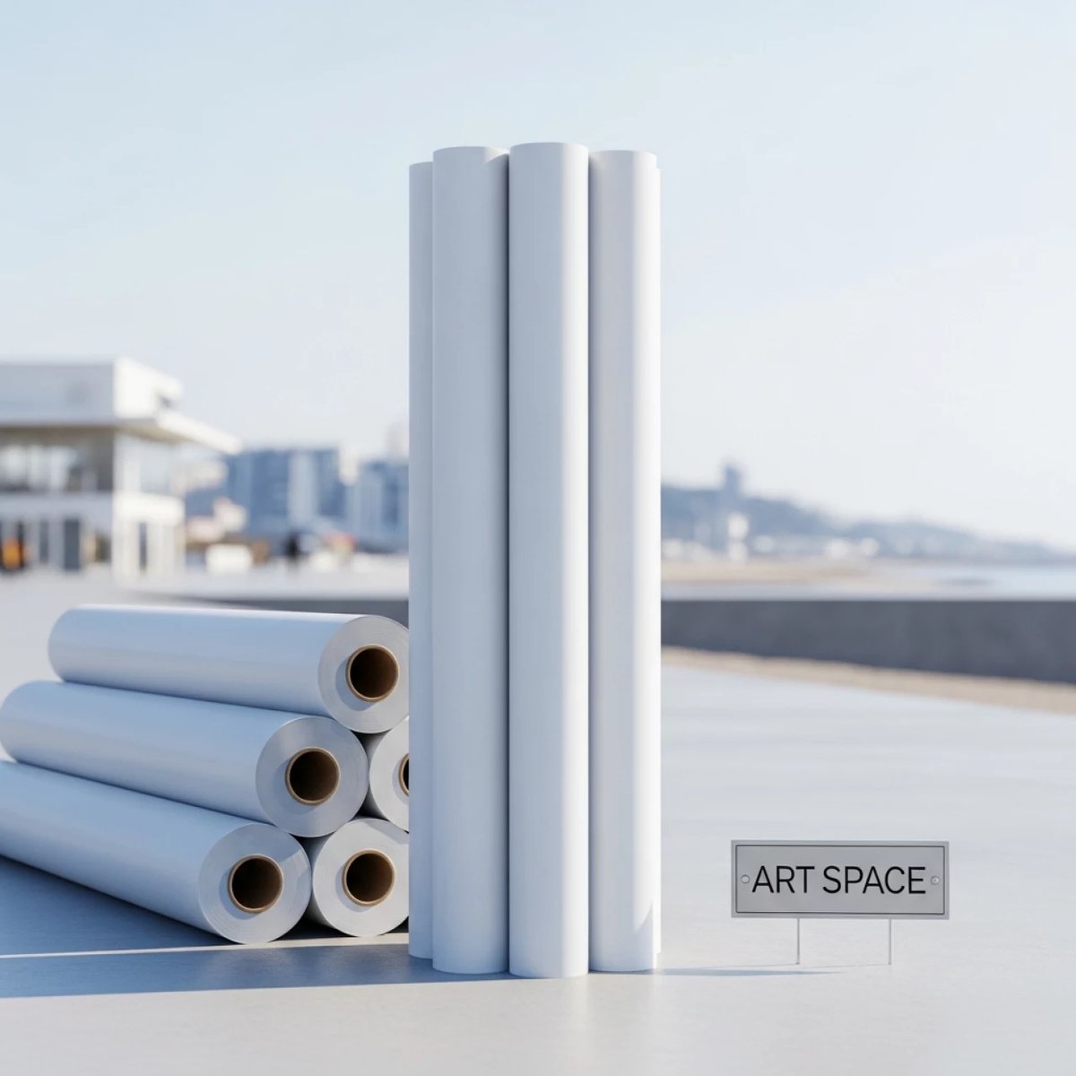 Аренда Рулонная бумага Albeo Universal Uncoated Paper без покрытия 90 г м² 914x45,7 м 6 рулонов на пляже «Мандарин» — ART SPACE