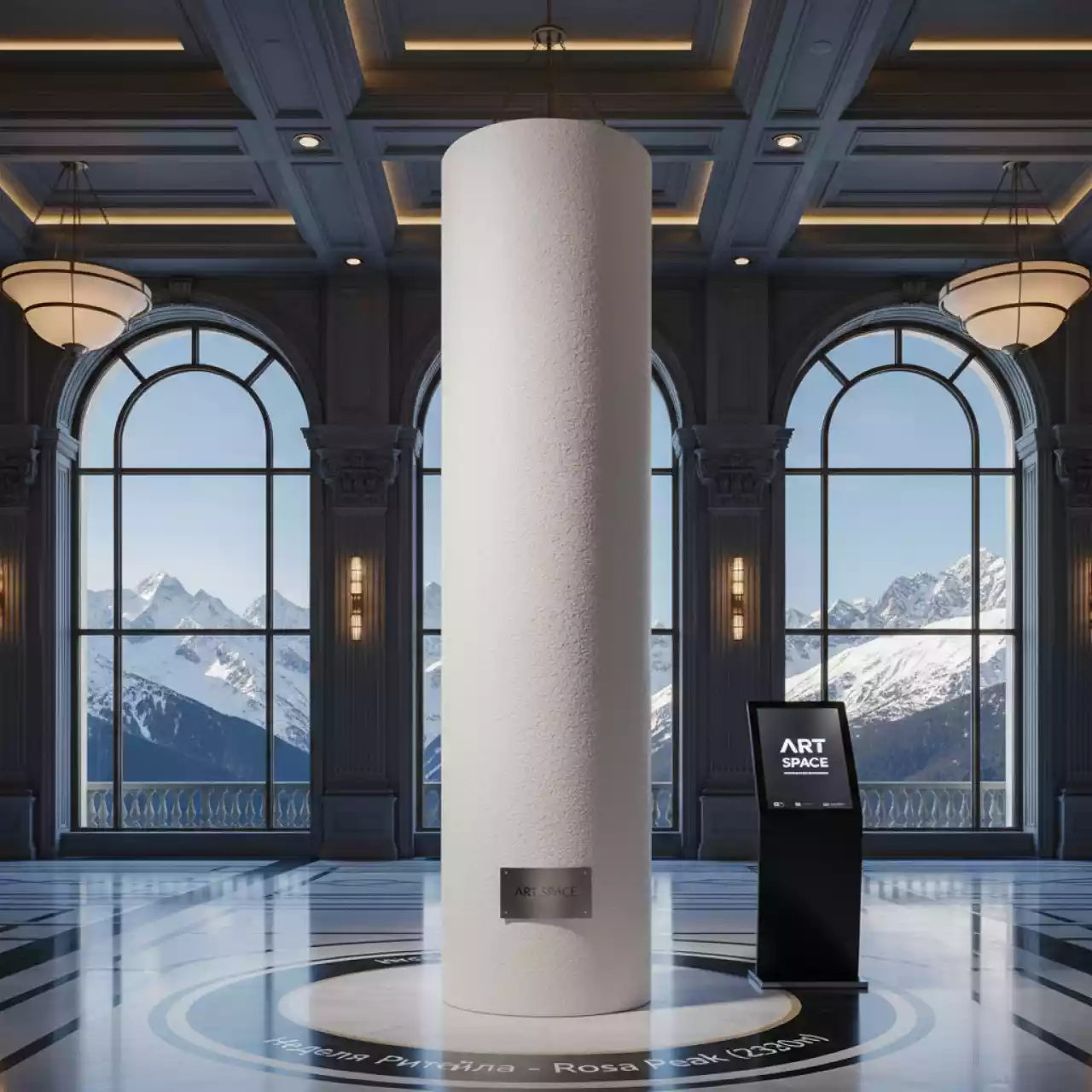 Аренда Рулонная бумага Albeo Universal Uncoated Paper без покрытия 90 г м² 914x45,7 м на площадке Rosa Peak (2320м) — ART SPACE