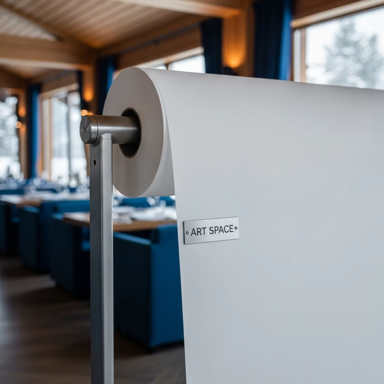 Аренда Рулонная бумага без покрытия HP Universal Bond Paper 80 г м² 841х91.4 м в ресторане «Сыроварня» — ART SPACE