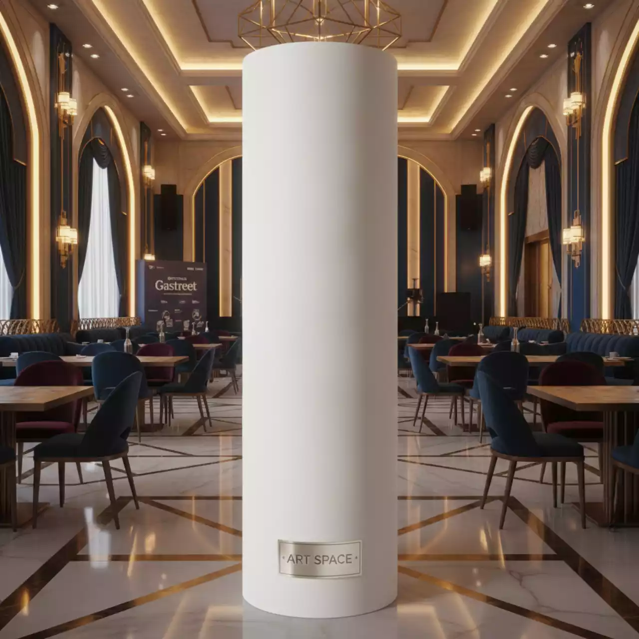 Аренда Рулонная бумага без покрытия HP в банкетном зале «Дельфин» — ART SPACE