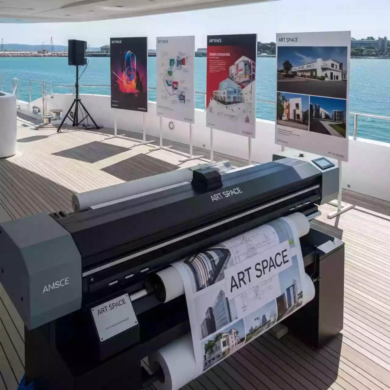 Аренда Рулонная бумага для плоттера Canon Glossy Photo Paper PEFC 170 г м² 1,067x30 м 50,8 мм на VIP теплоходе (Морпорт Сочи) — ART SPACE