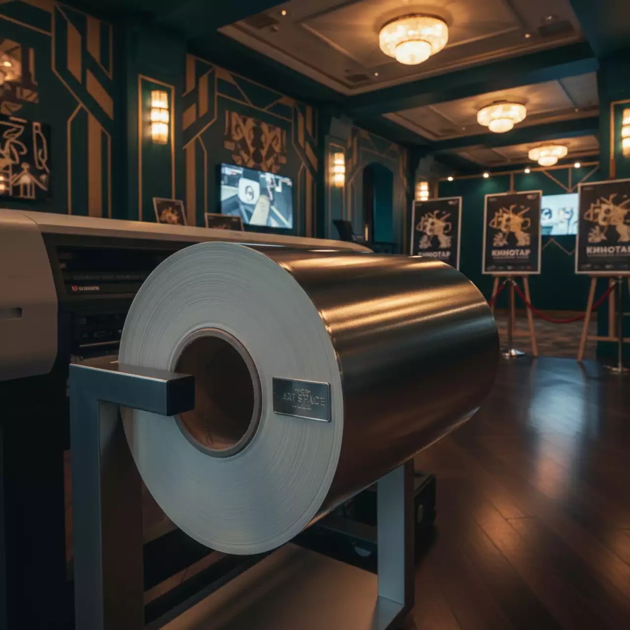 Аренда Рулонная бумага для плоттера Canon Glossy Photo Paper PEFC 200 г м² 432x30 м в Mövenpick Hotel — ART SPACE