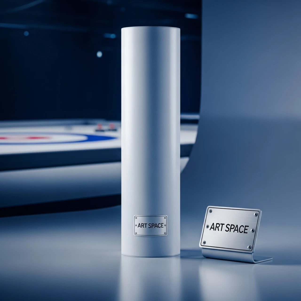 Аренда Рулонная бумага для плоттера Canon Satin Photo Paper PEFC 170 г м2 в Керлинговом центре «Ледяной куб» — ART SPACE