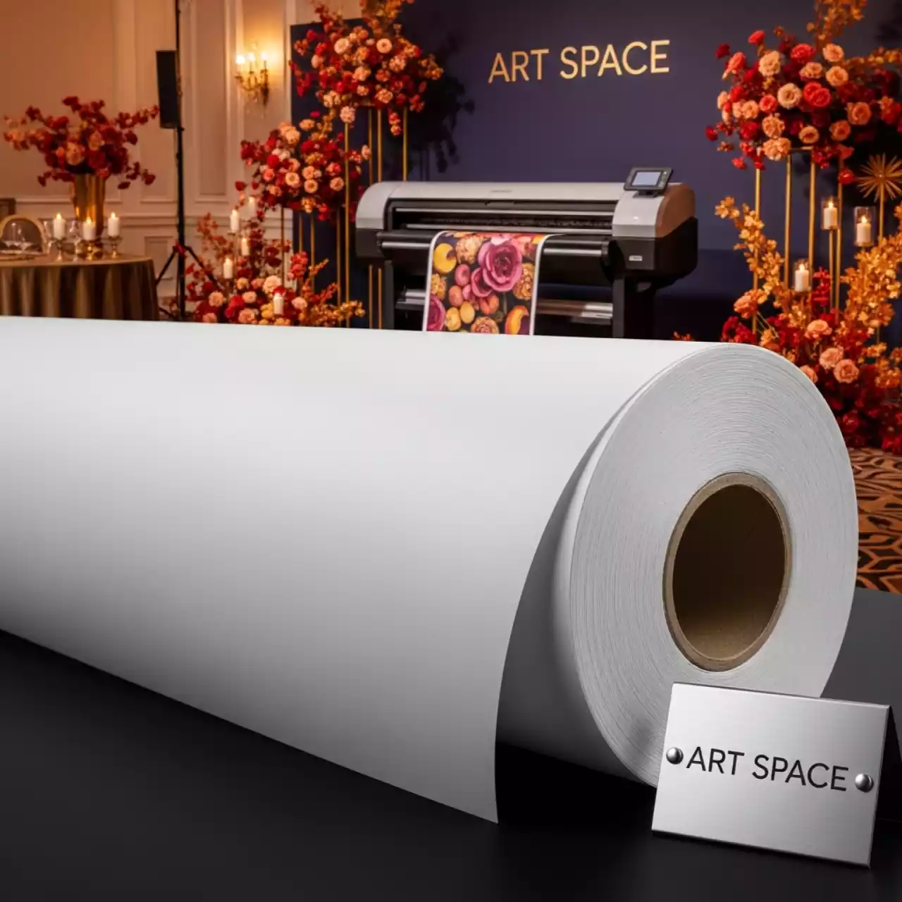 Аренда Рулонная бумага для плоттера Canon Satin Photo Paper PEFC 200 гр м2 в Mercure Сочи Центр — ART SPACE