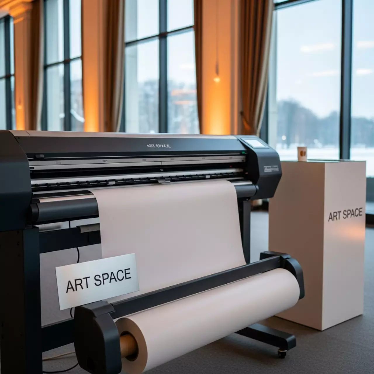 Аренда Рулонная бумага для плоттера HP Superheavyweight Plus Matte Paper 210 г м² в Radisson Blu Resort & Congress Centre — ART SPACE